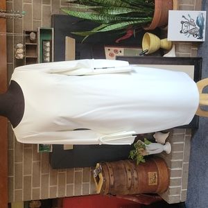 Calvin Klein size 12 white dress